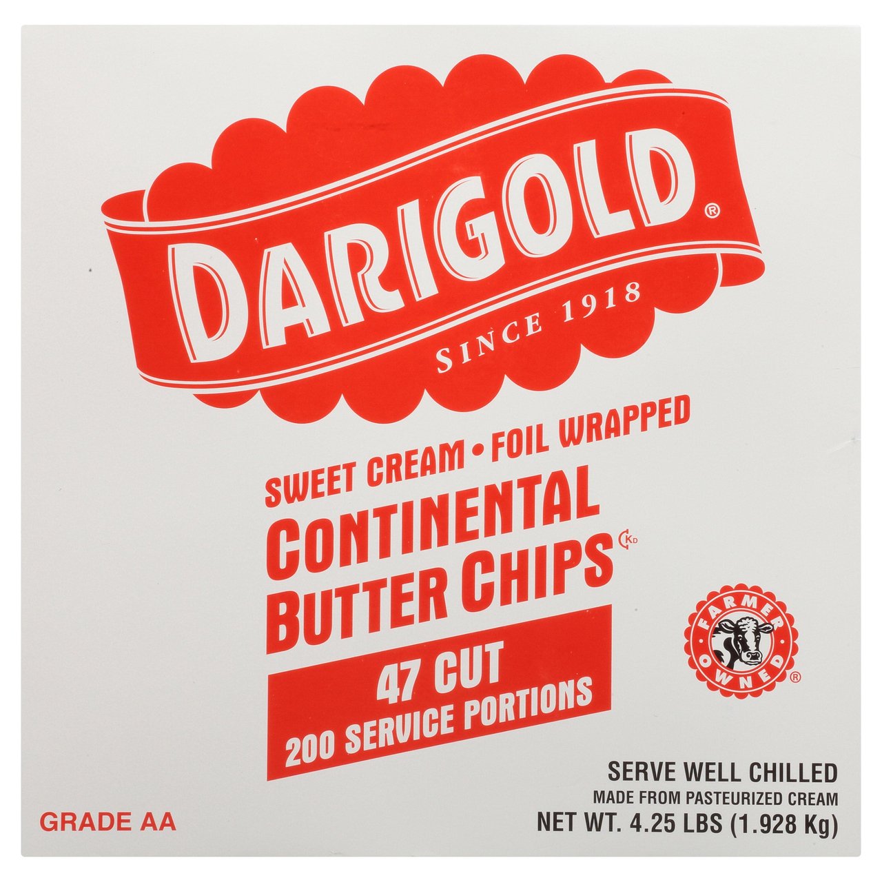 Darigold Continental Salted Butter Chips 200 CT - Image 1