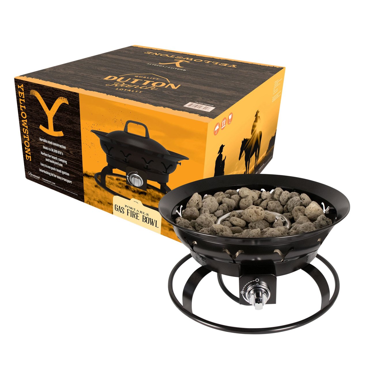 Beacon Leisure 21" Yellowstone Firebowl - Image 1