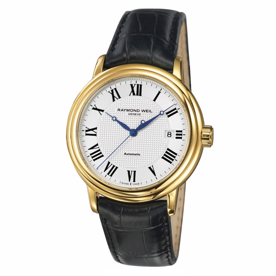 Raymond Weil Maestro Gray Dial Men's Automatic Watch - Image 1