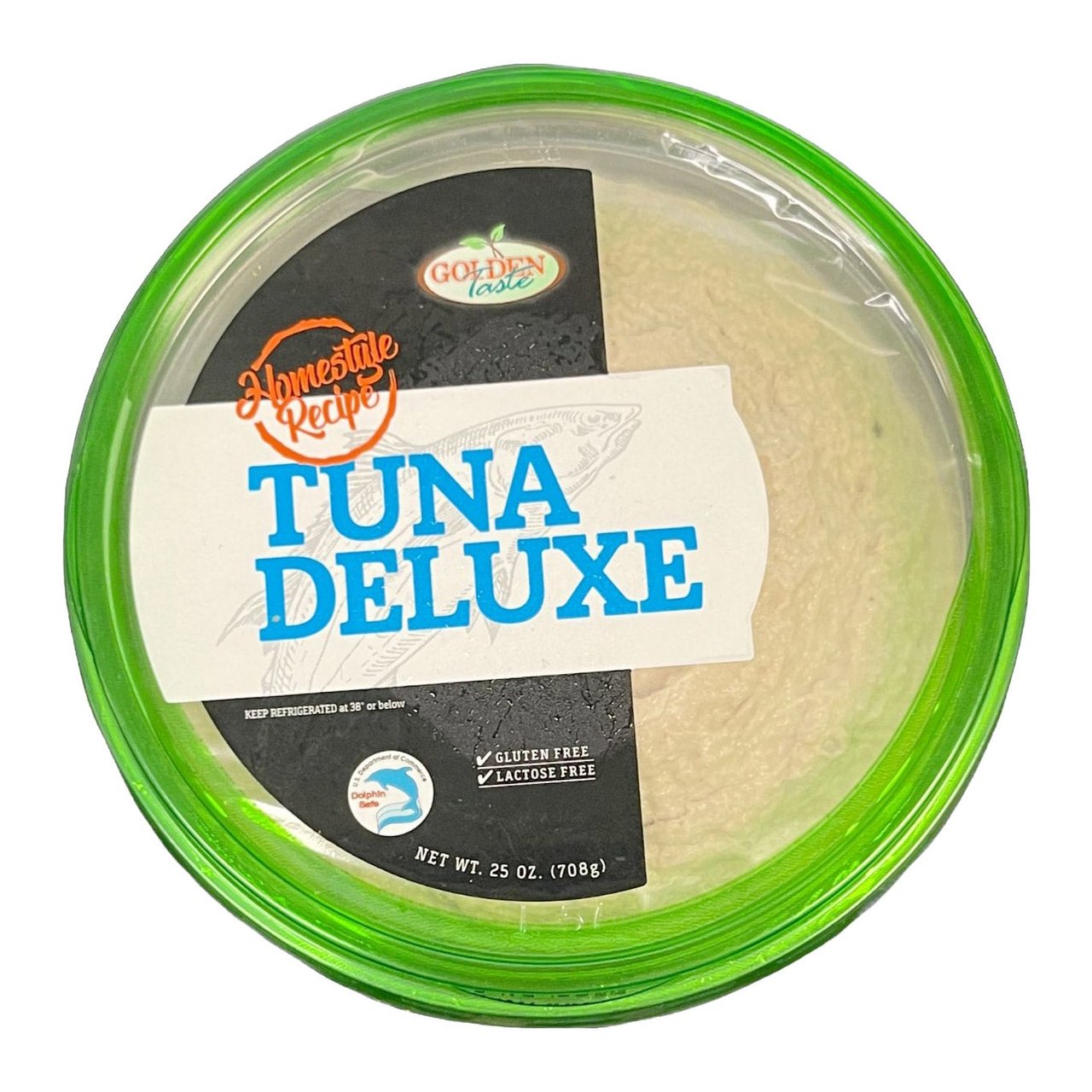 Golden Taste Tuna Deluxe Salad, 25 oz (1.56 lbs) - Image 1
