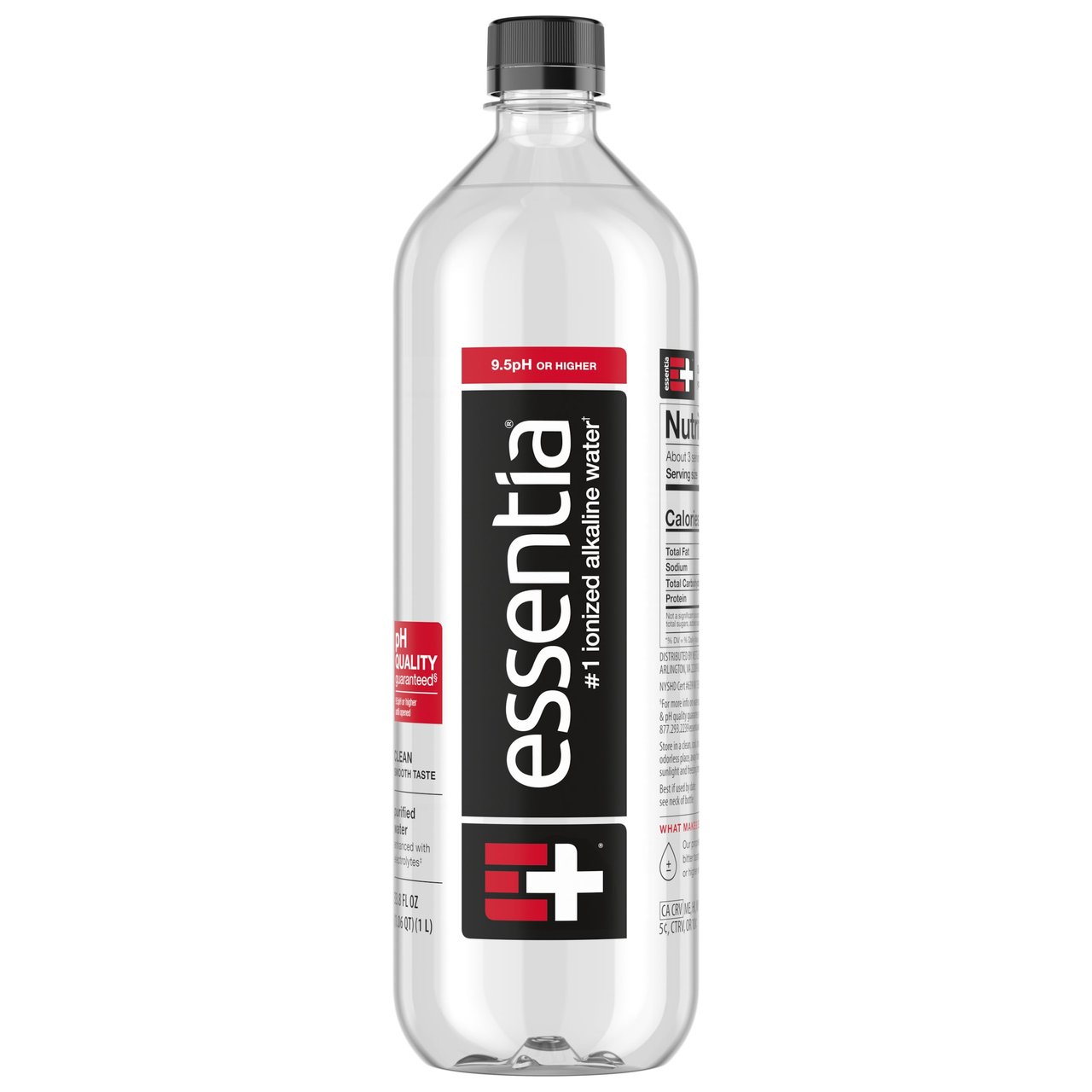 Essentia Ionized Alkaline Water, 12 x 1.0 Liter - Image 1