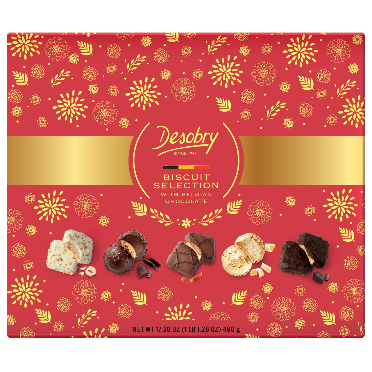 Desobry Collection Luxury Belgian Cookies 17.28 oz - Image 1