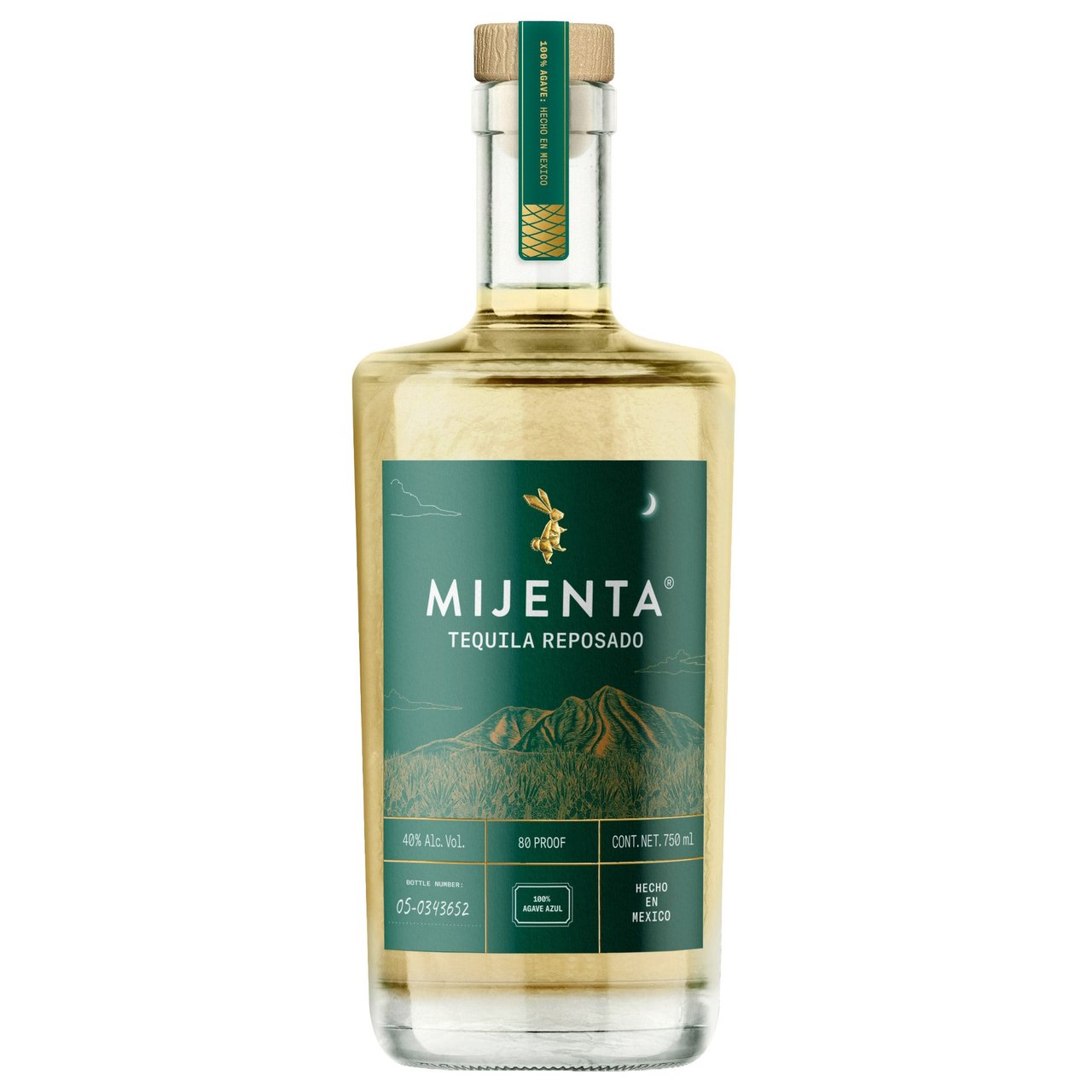 Mijenta Tequila Reposado Mexico 750ML - Image 1