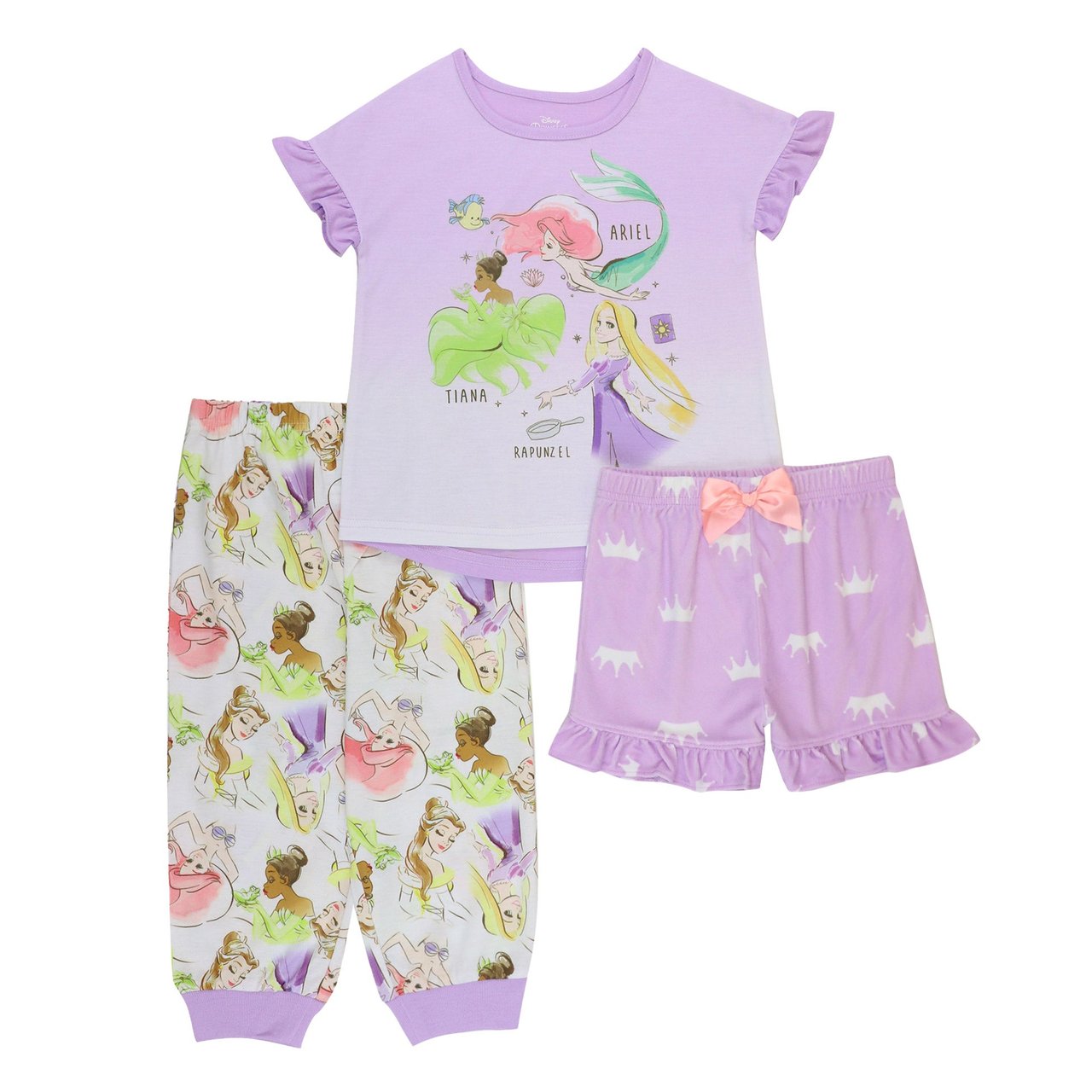 Character Kids' Poly 3-Piece Pajama Set - Image 1