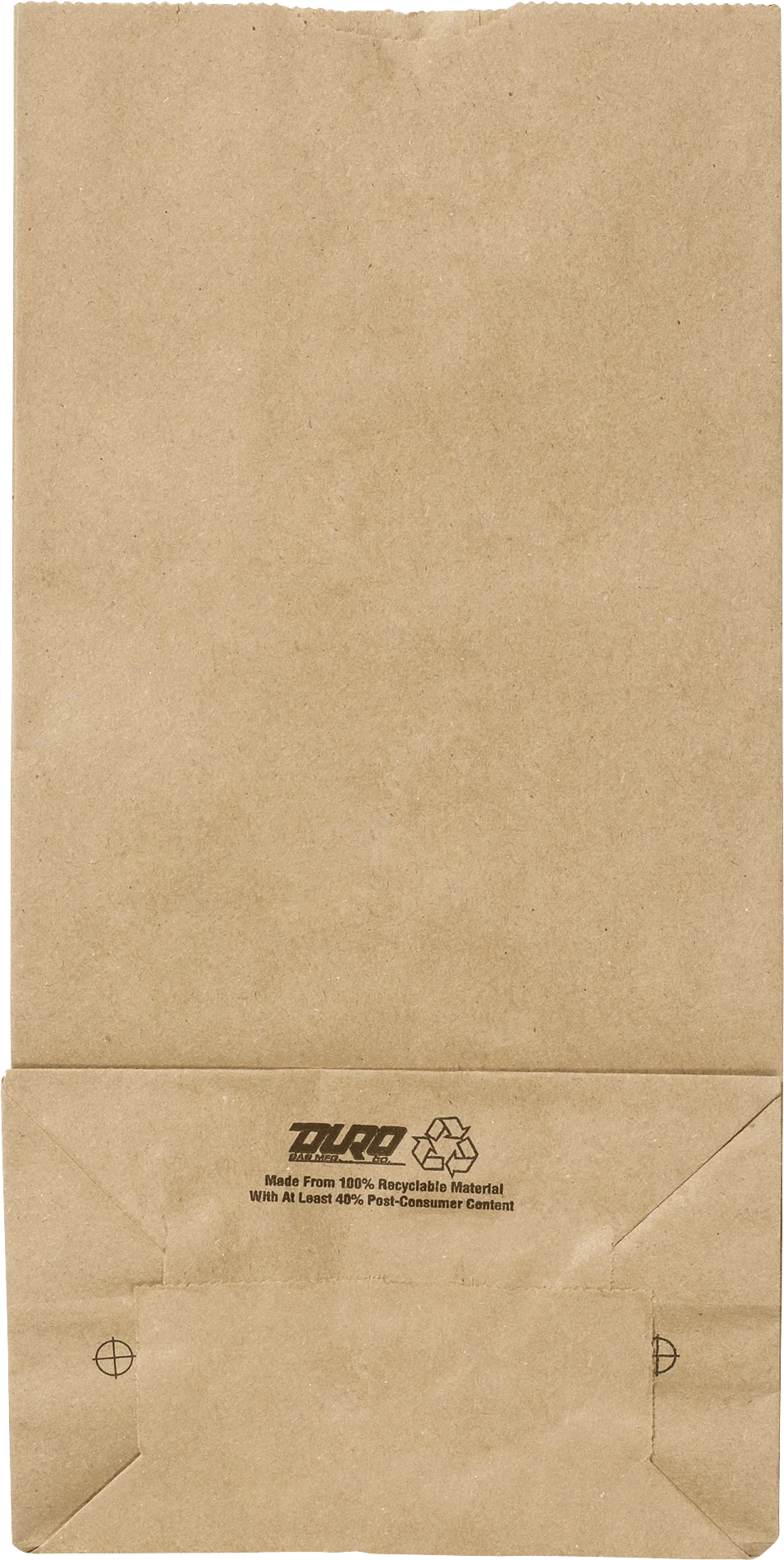 Duro 2 lb. Paper Bag Kraft 500 CT - Image 1