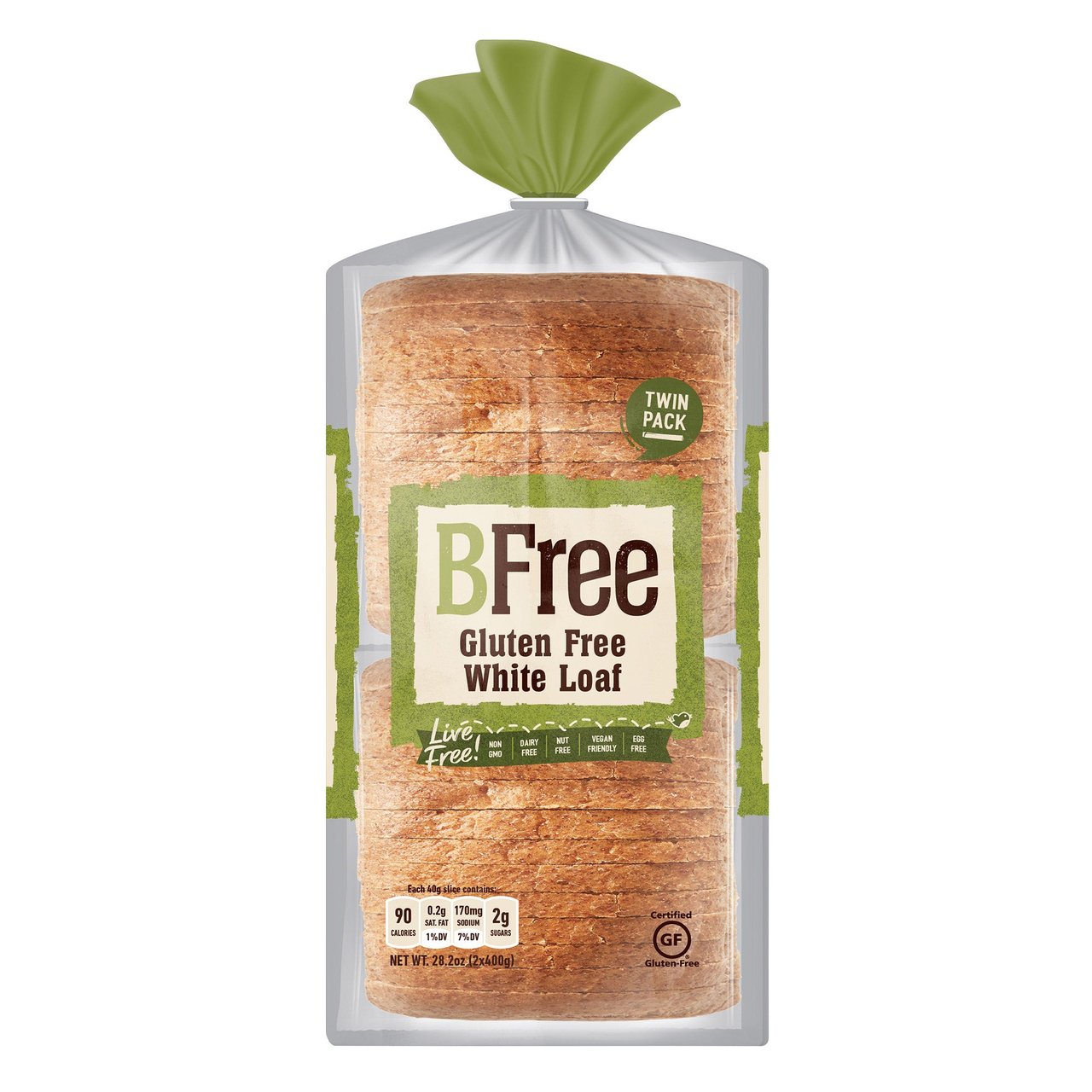 BFree Gluten Free White Loaf 2/14 oz - Image 1