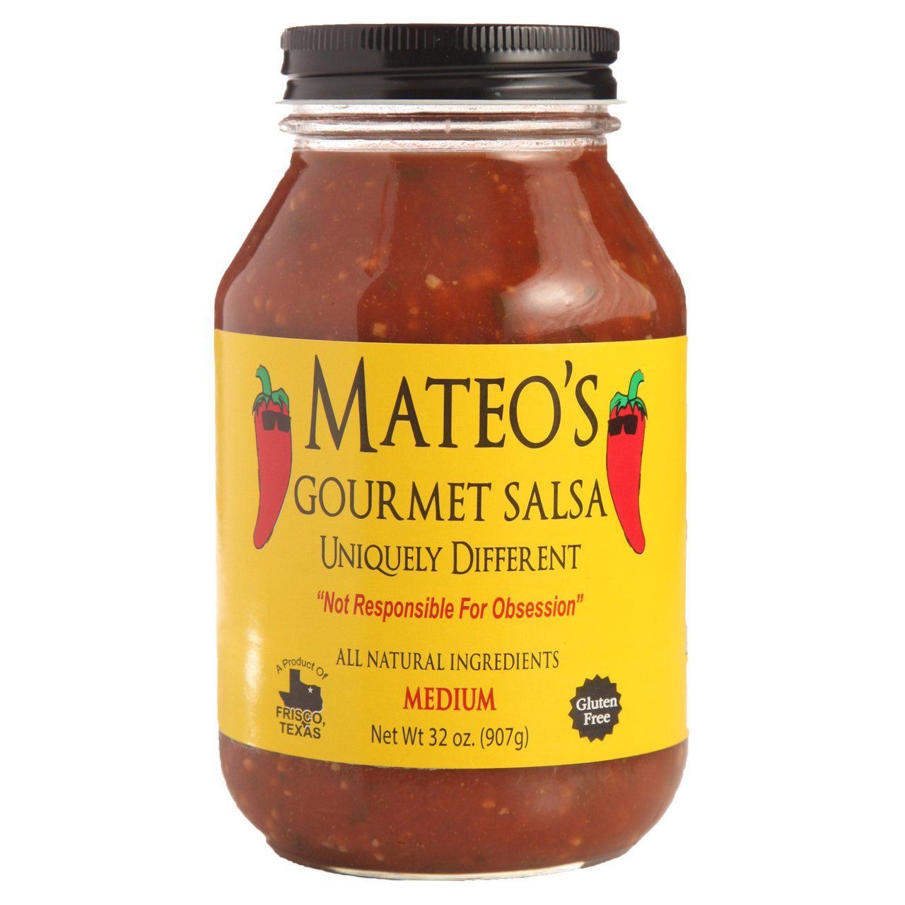 Mateo's Gourmet Salsa 32 Ounce Jar - Image 1