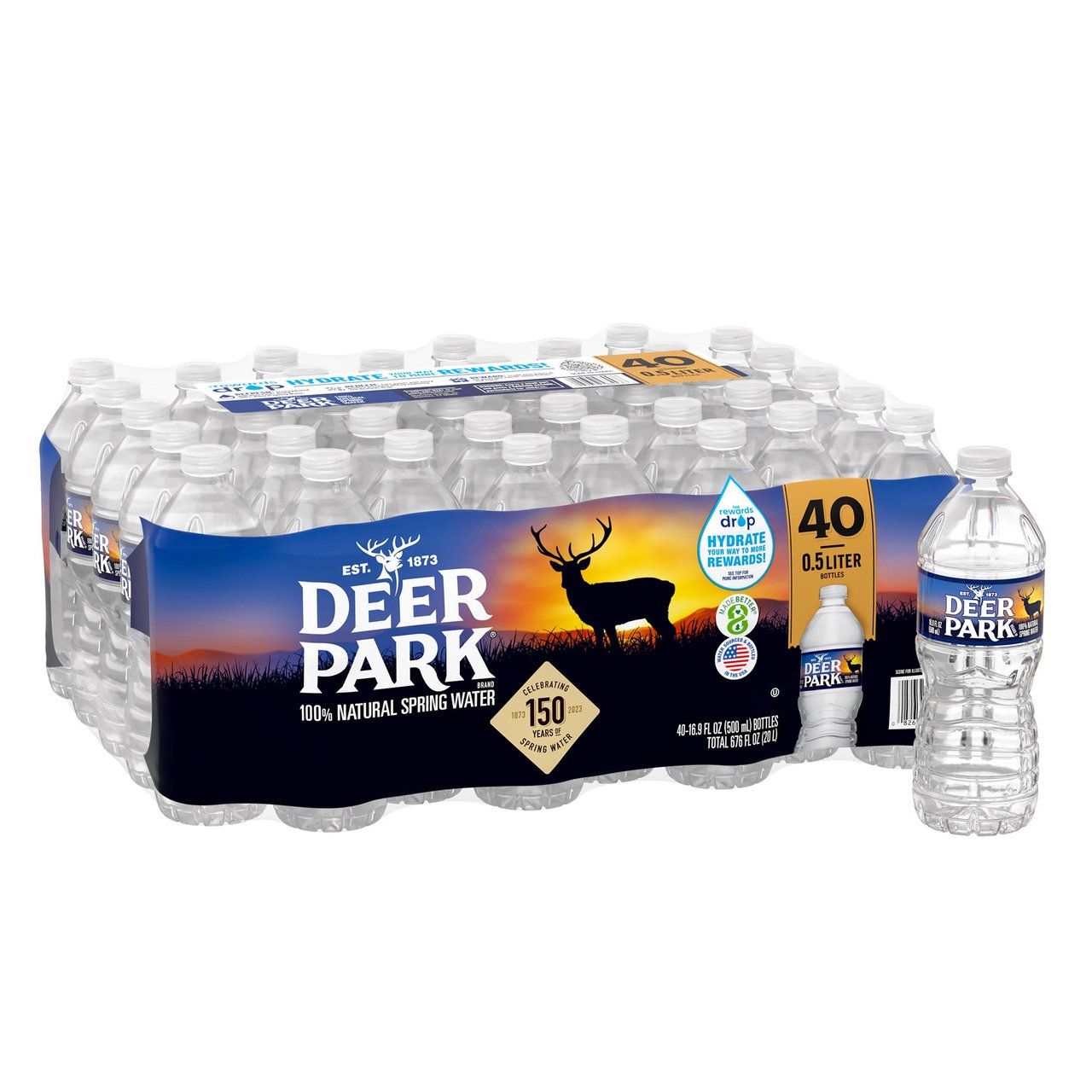 Deer Park Spring Water 40/16.9 Ounce Bottles