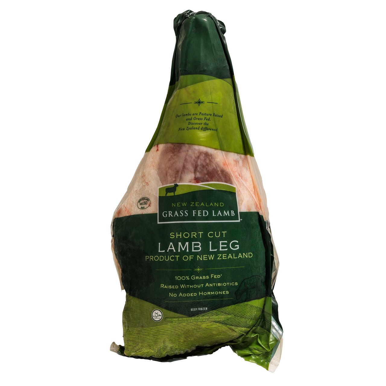 New Zealand Halal Bone-In Lamb Leg, Price Per Pound - Image 1