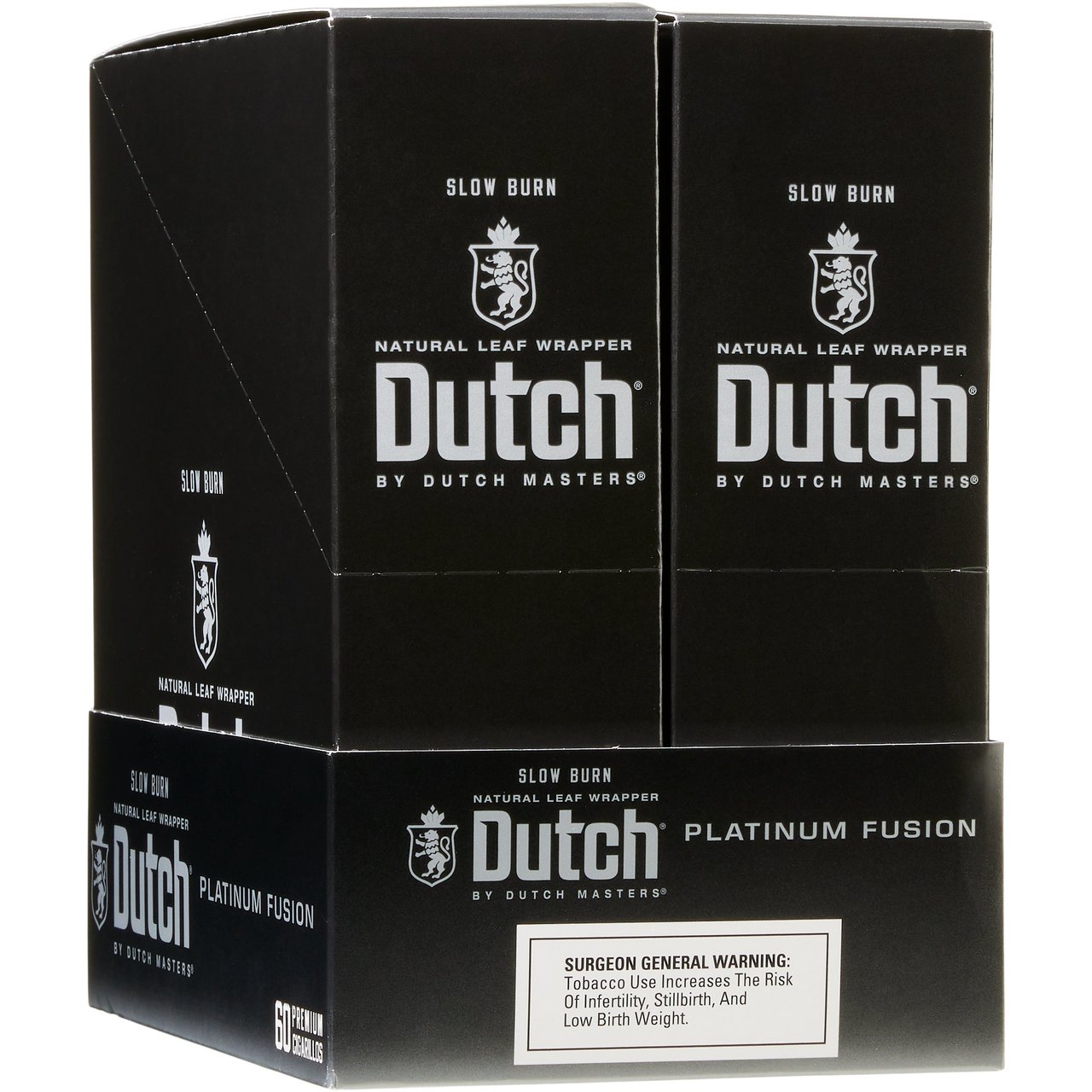 Dutch Masters Platinum Fusion Cigarillos, 30 Pouches of 2 ct - Image 1