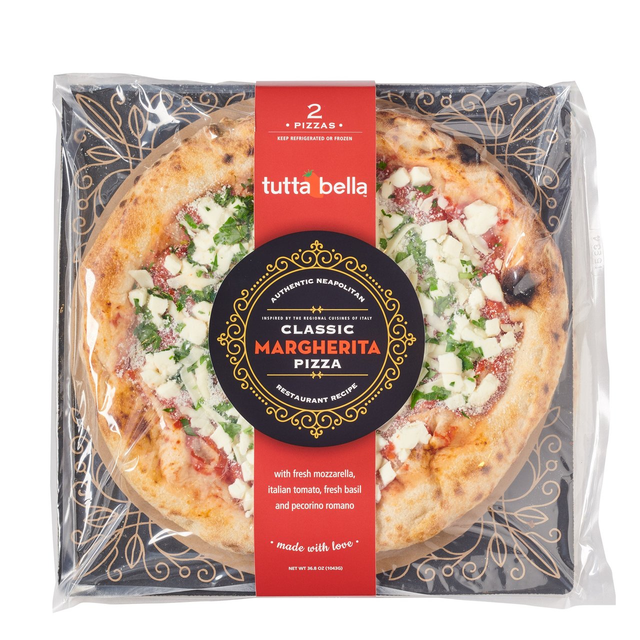 Tutta Bella Margherita Pizza 2/19 oz