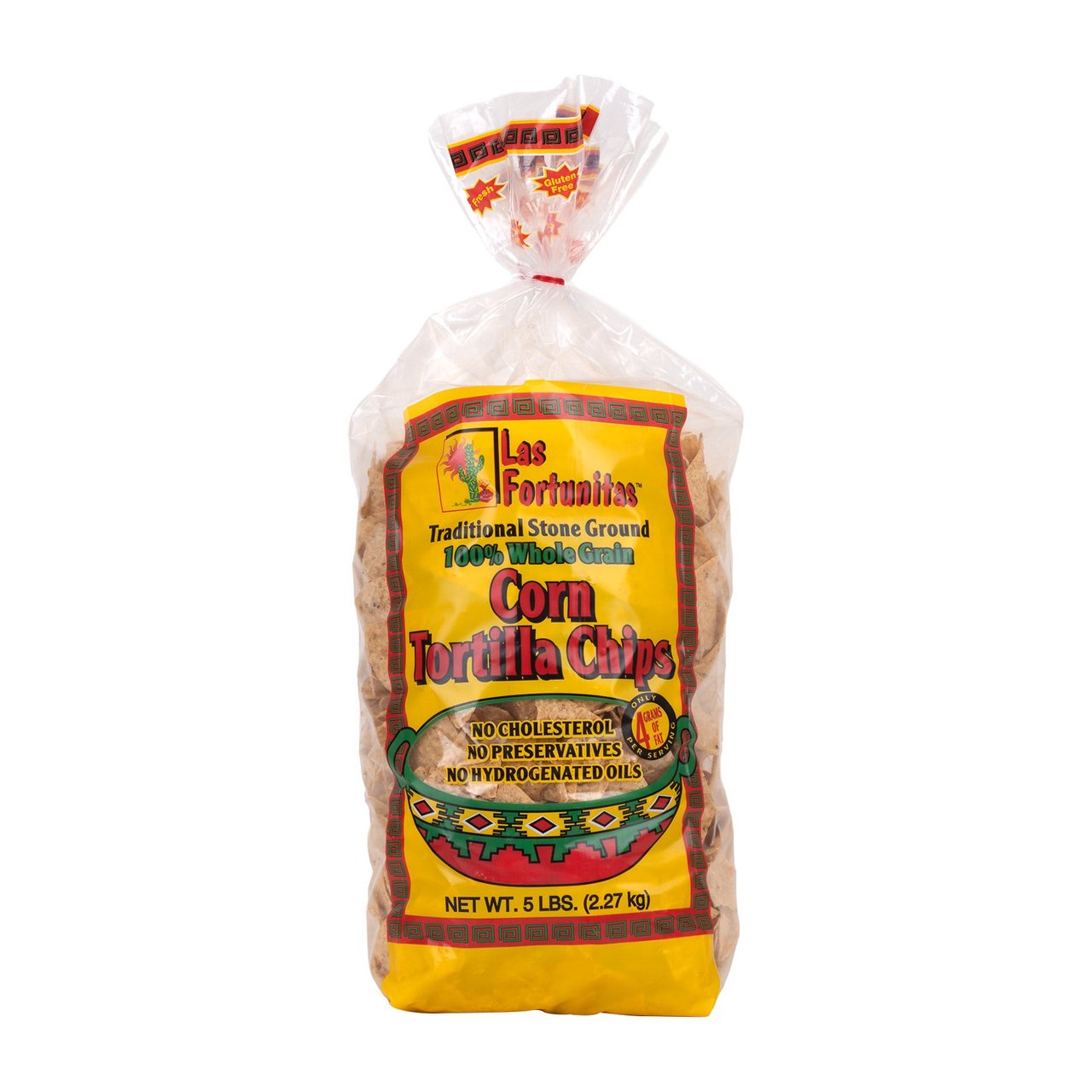 Las Fortunitas Corn Tortilla Chips 80 Ounces - Image 1