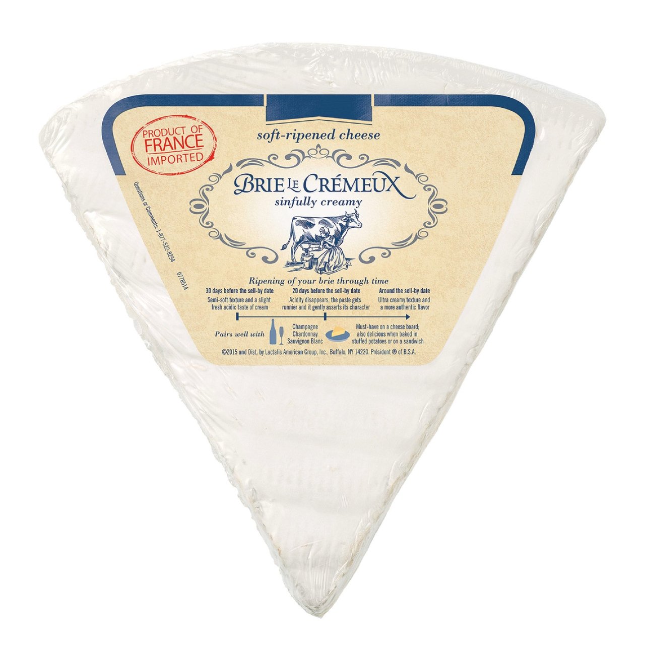 Brie Le Cre'meux Triple Cream Brie Price Per Pound - Image 1