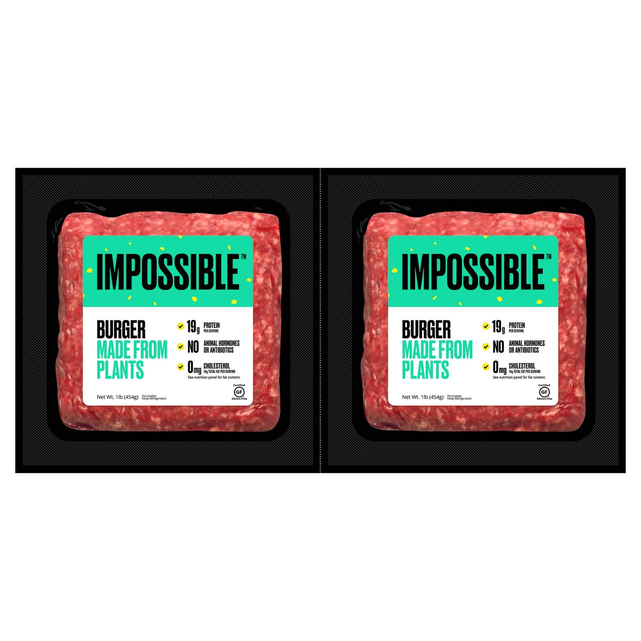 Impossible Burger Made From Plants, 2-1 lb Packs - Image 1