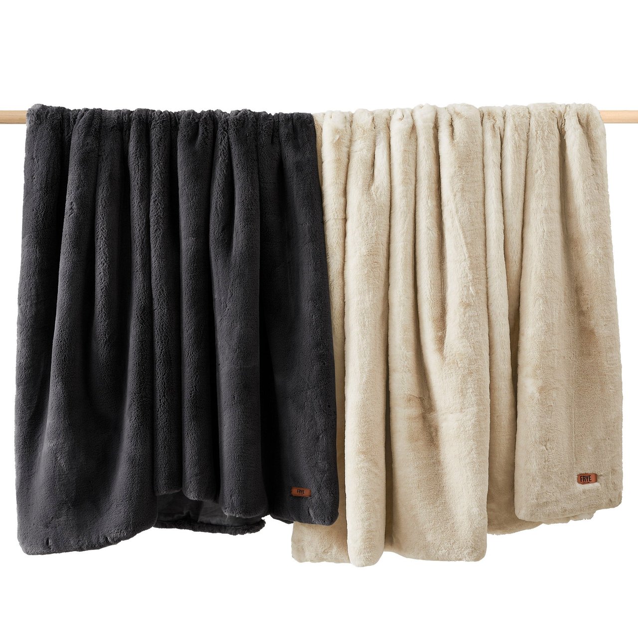 Frye Luxe Faux Fur Throw 60" x 70" - Image 1