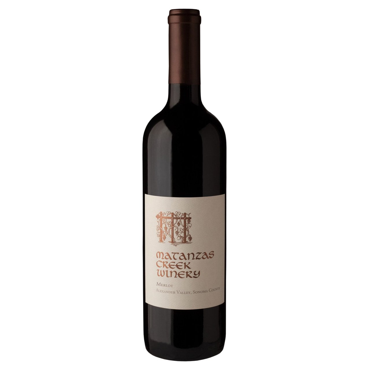 Matanzas Creek Merlot Alexander Valley 750ML - Image 1