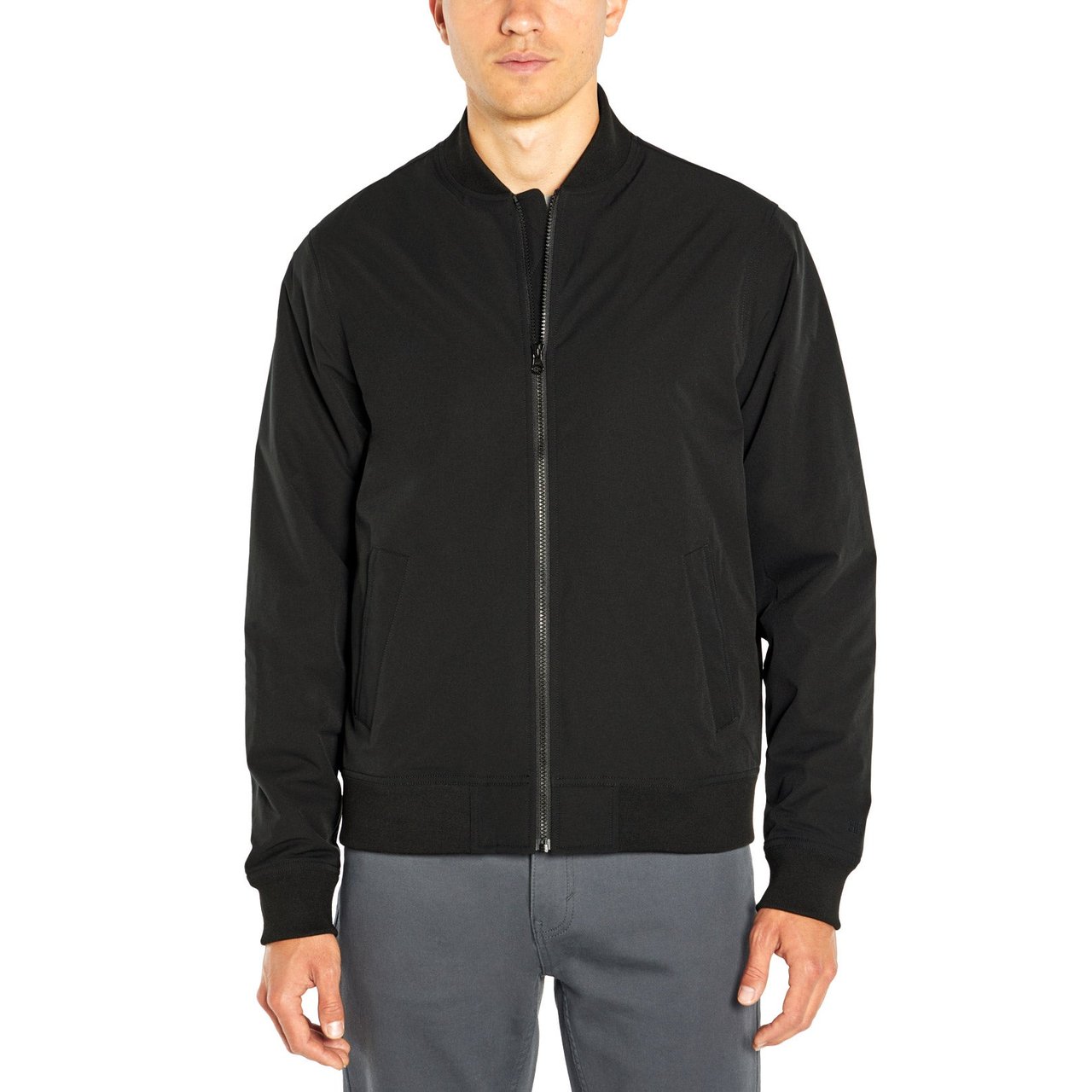 Banana Republic Men's Quilted Bomber Jacket - Image 1