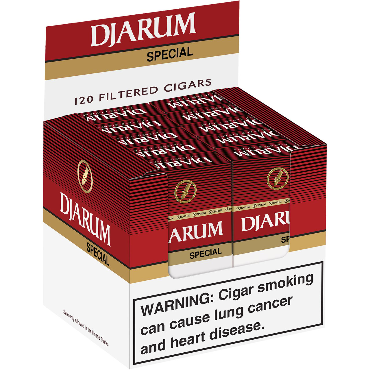 Djarum Special Clove Cigars, 10 Packs of 12 - Image 1