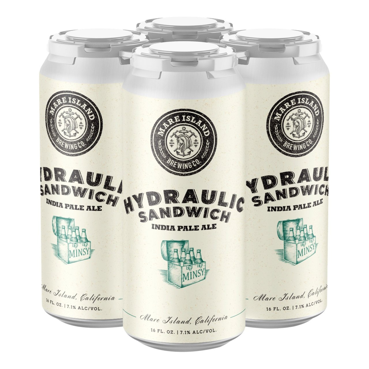 Mare Island Brewing Hydraulic Sandwich IPA Vallejo 4/16 oz Cans