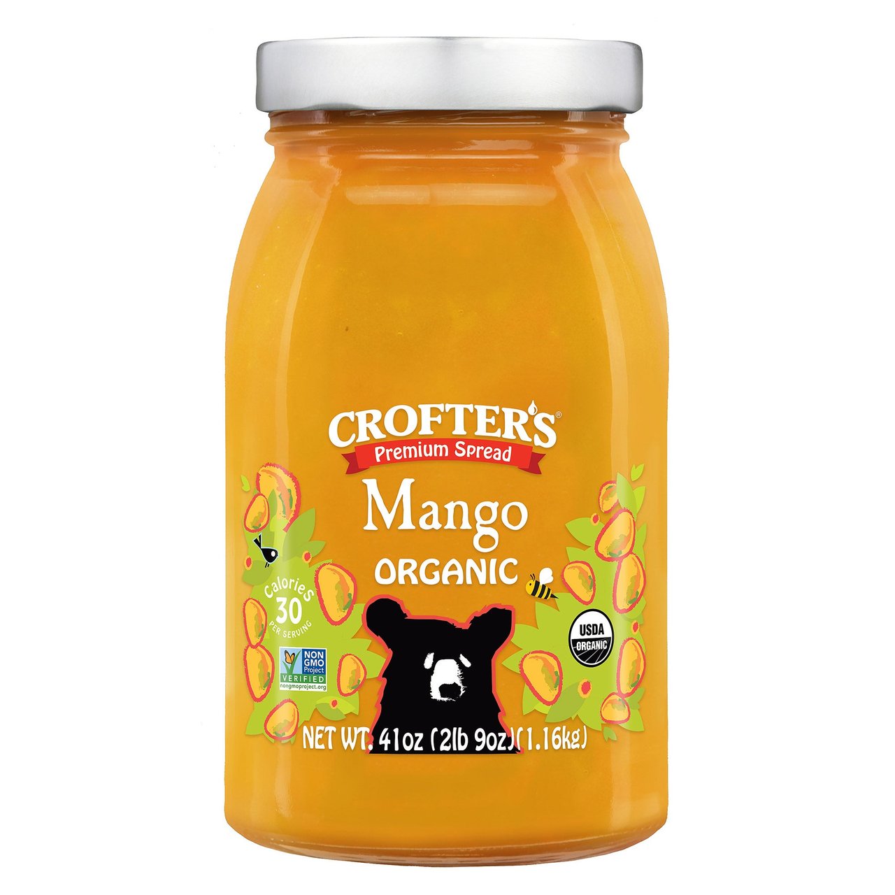 Organic Crofter's Mango Spread, 41 oz - Image 1