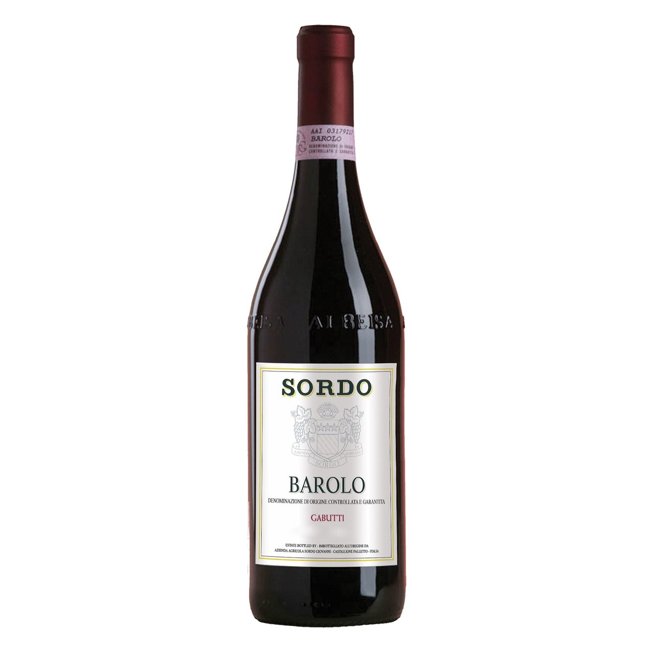 Sordo Barolo Gabutti Italy 750ML