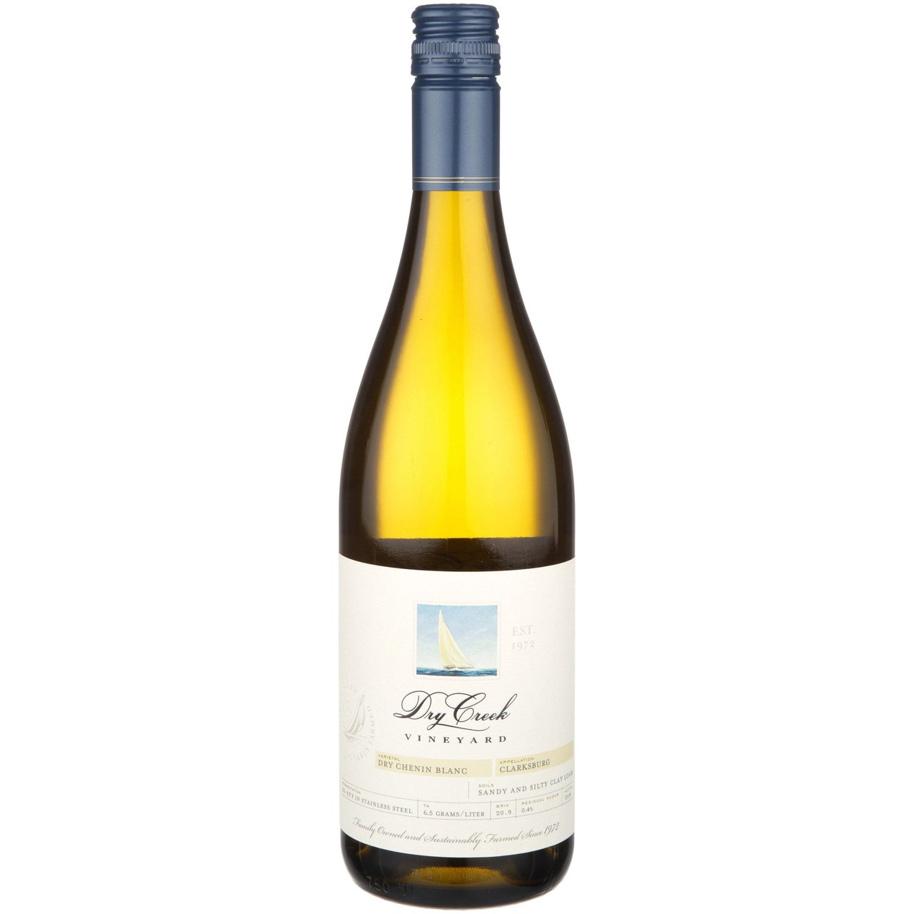 Dry Creek Vineyard Dry Chenin Blanc Clarksburg, CA 750ml - Image 1