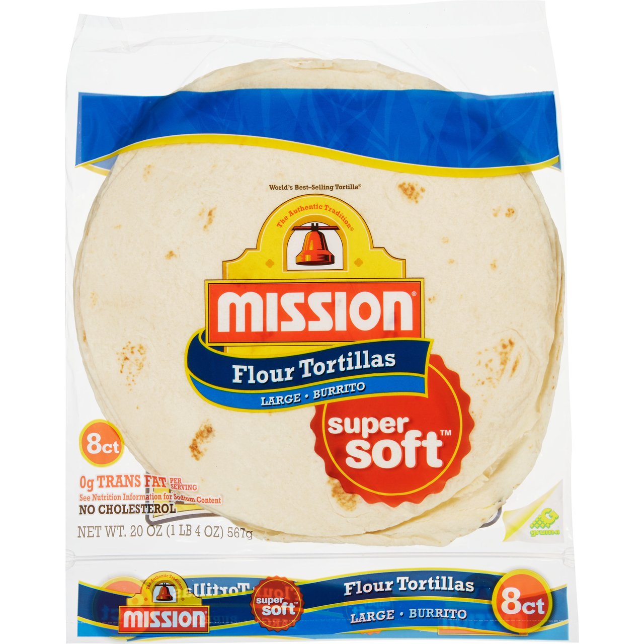 Mission 10" Flour Tortillas 8 CT