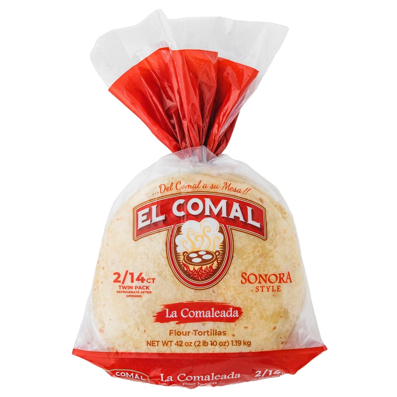 El Comal Flour Tortillas, 2-Pack/14 ct - Image 1