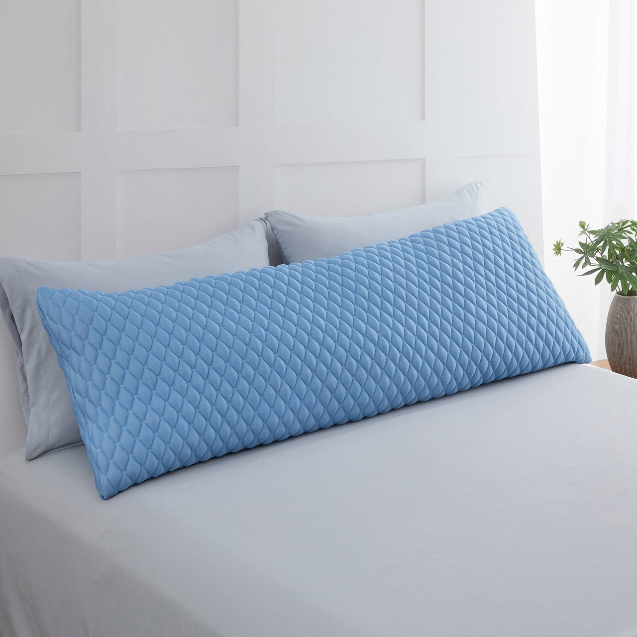 Circular Knit Cooling Body Pillow - Image 1