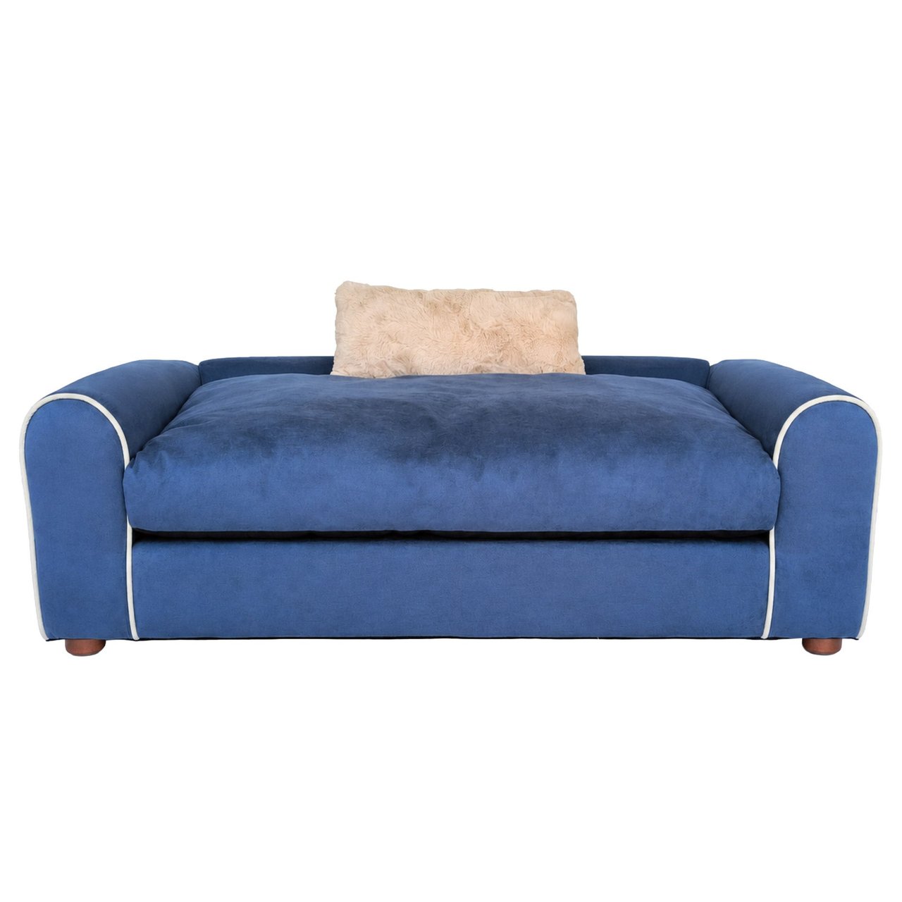 MICROSUEDE PET SOFA BLUE LARGE