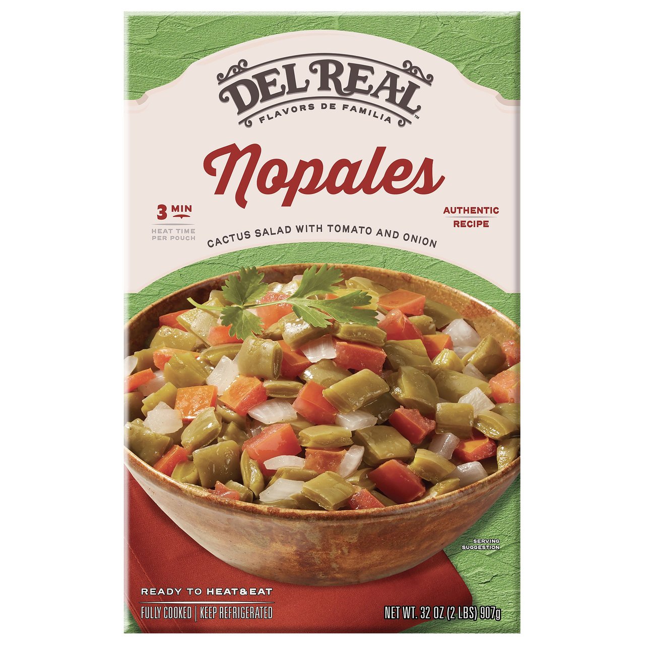 Del Real Nopales 32 oz - Image 1
