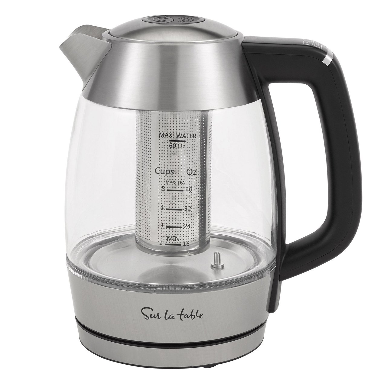 Sur La Table 1.8QT Digital Kettle with Infuser - Image 1