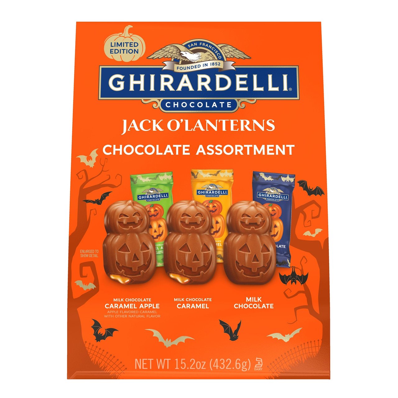 Ghirardelli Jack O' Lanterns 15.2 oz - Image 1