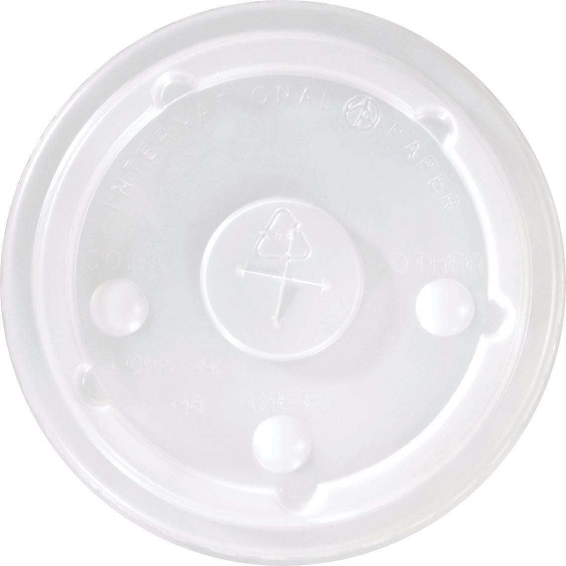 Graphic Packaging 32 oz Cold Cup Lid, 1000 ct - Image 1