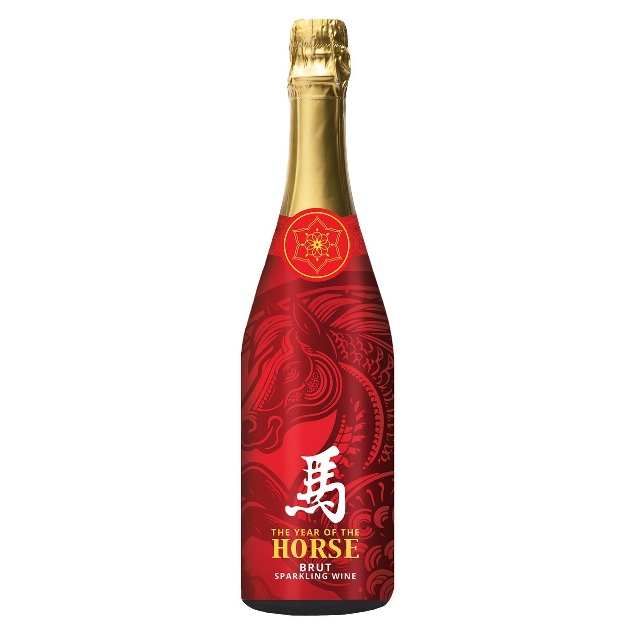 Year of the Horse Sparkling Wine France, 12-Pack 750 ML