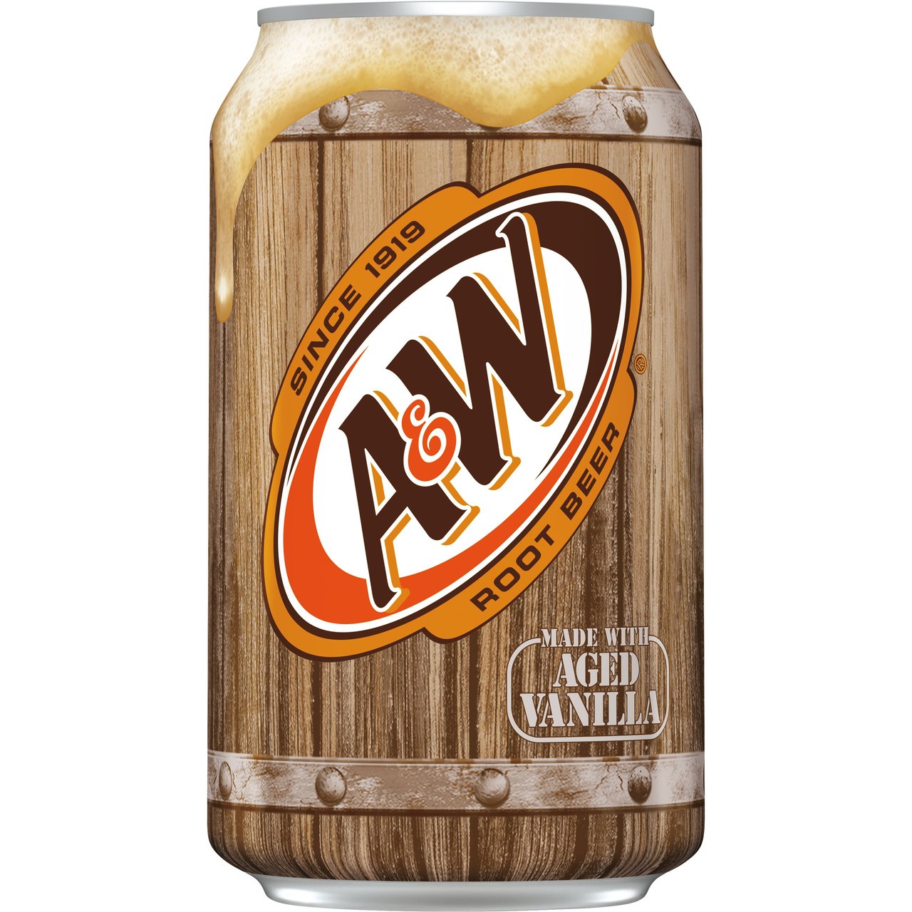 A&W Root Beer, 12 fl oz, 24 ct - Image 1