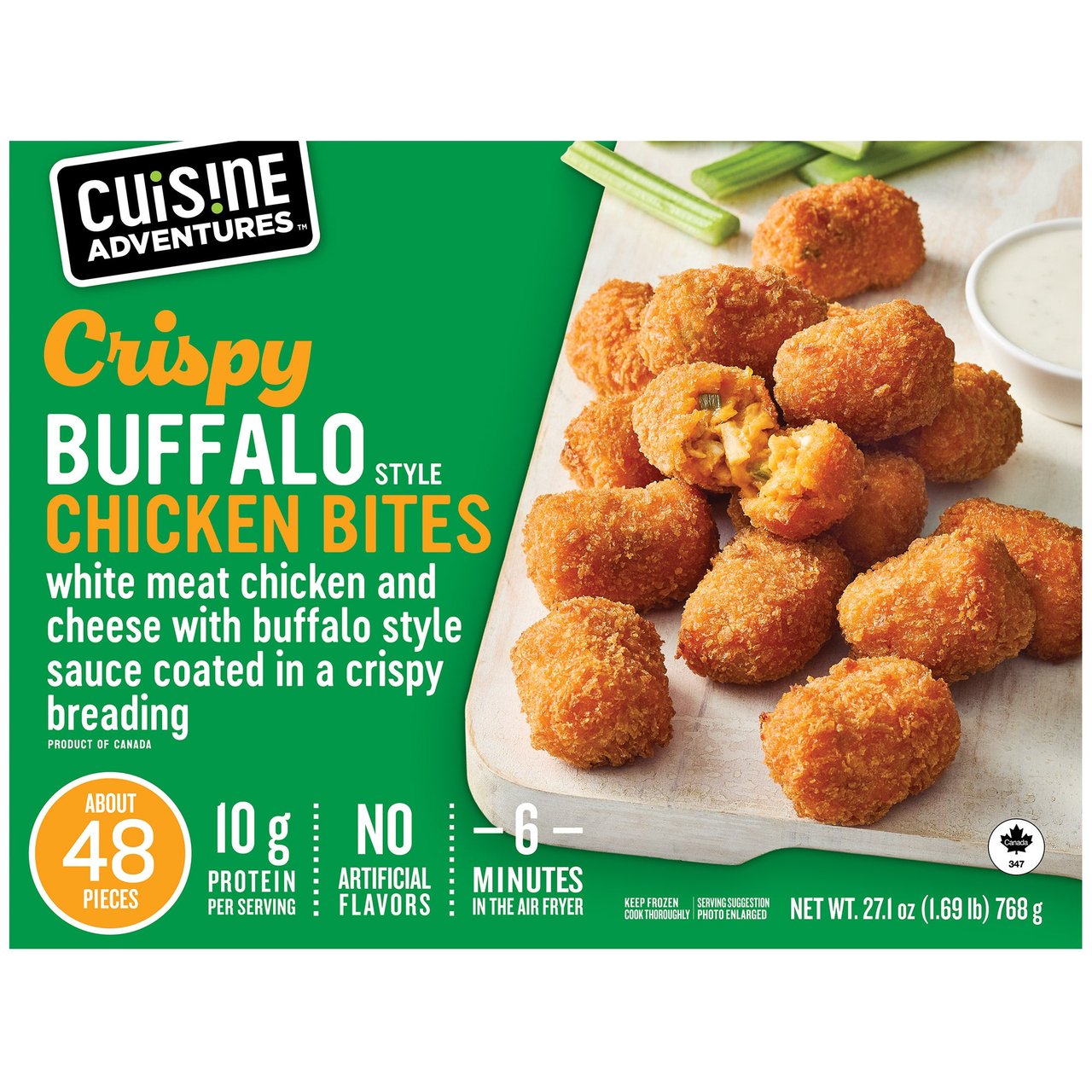 Cuisine Adventures Buffalo Chicken Bites 27.1 oz - Image 1