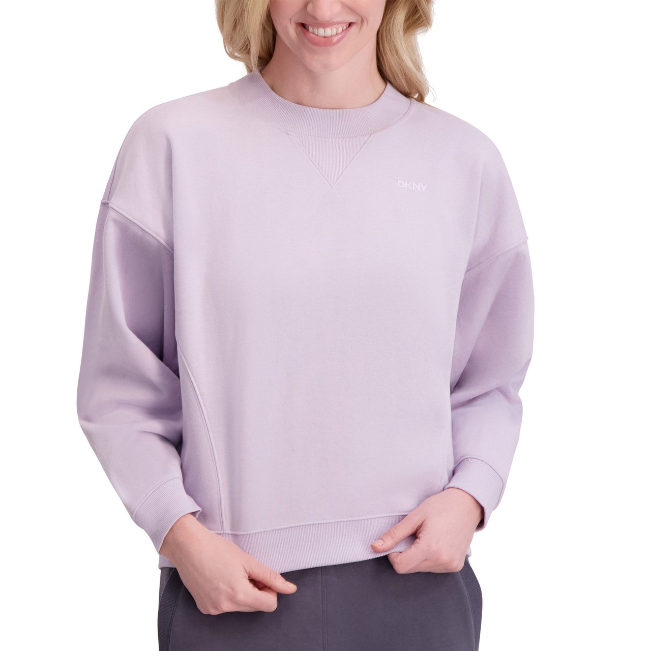 DKNY Women's Crew with Logo - Image 1