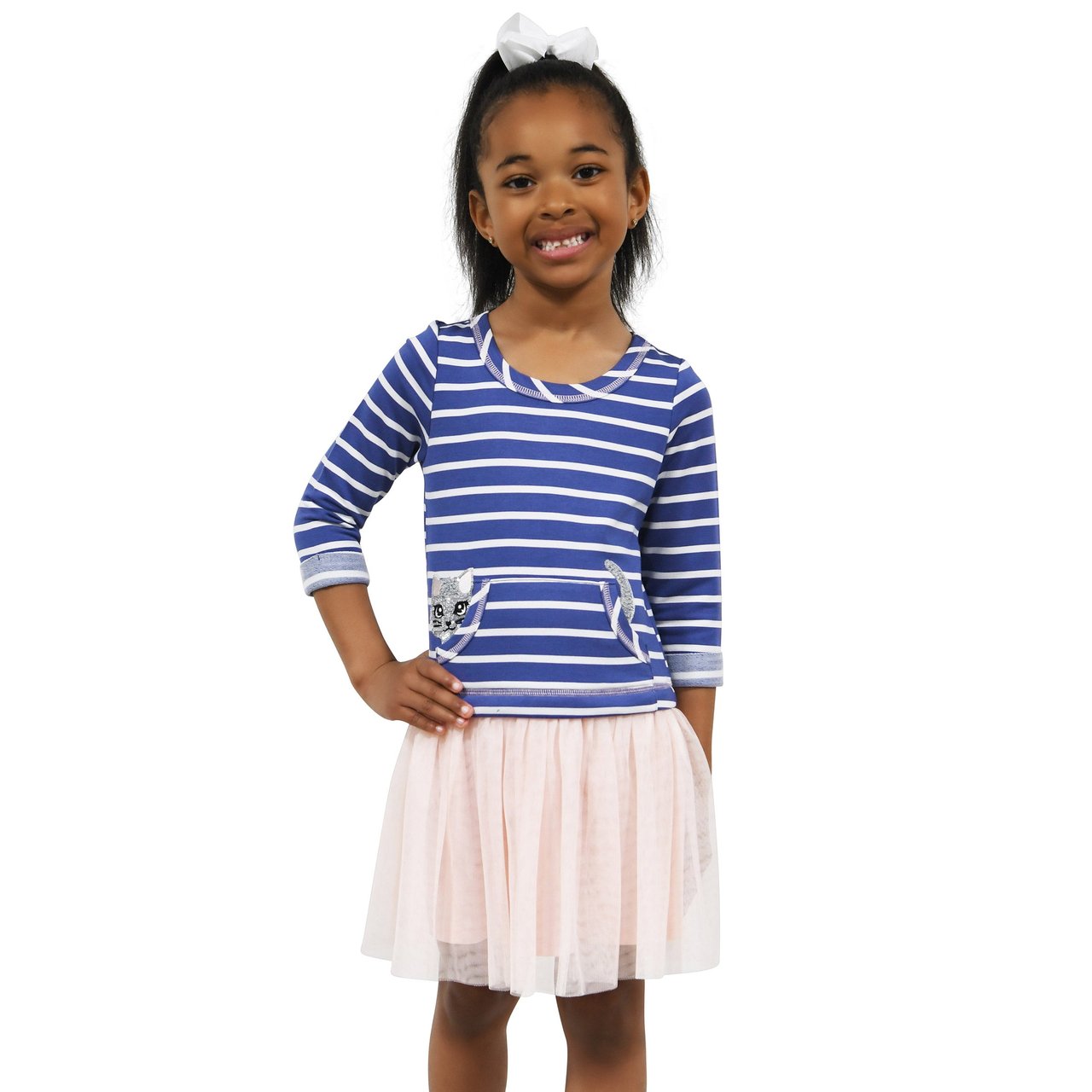 Zunie Kids' Dropwaist Tutu Dress - Image 1