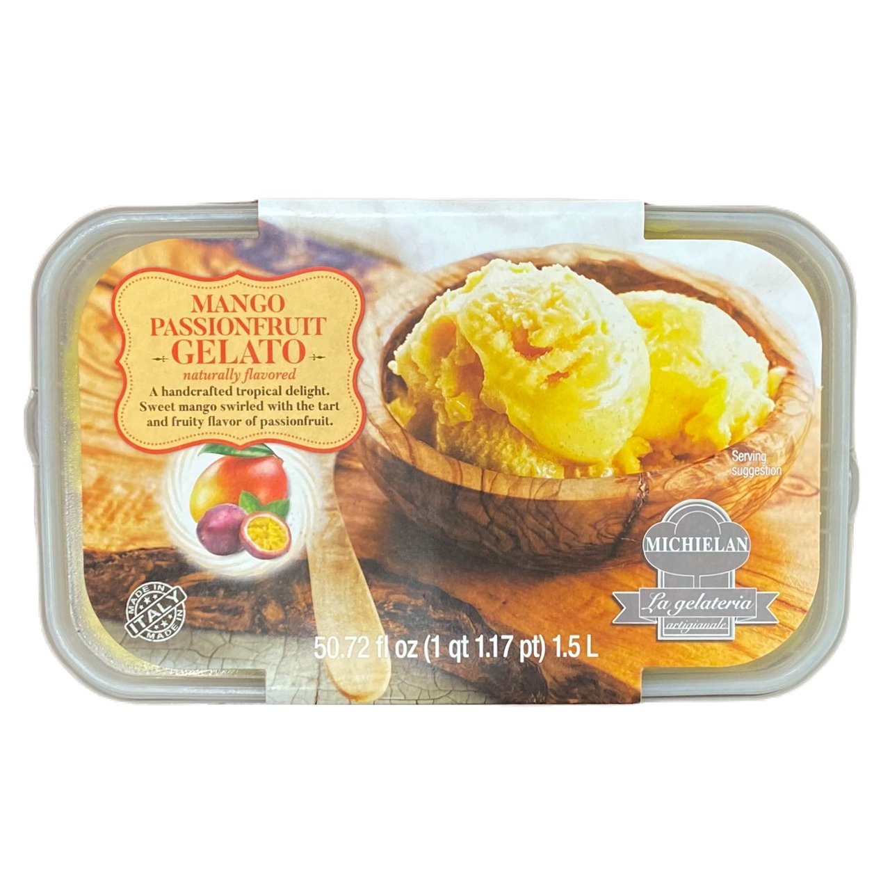 Michielan Mango Passionfruit Gelato, 35.2 oz - Image 1