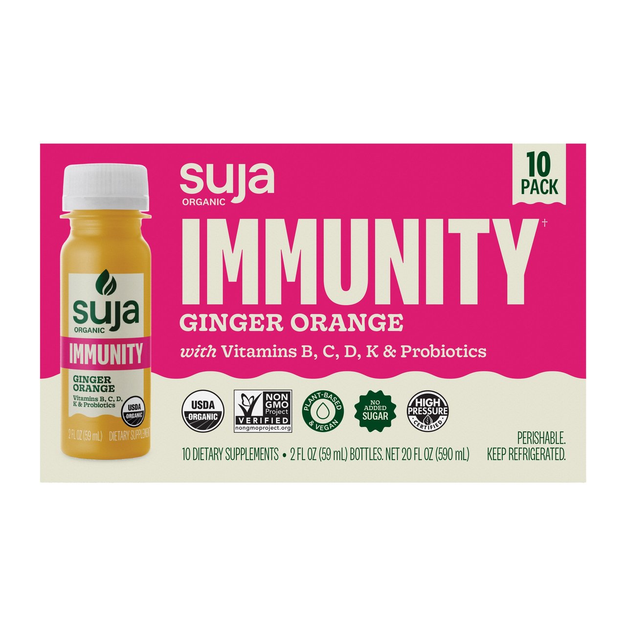 Suja Organic Immunity Daily Shot 10/2 oz - Image 1