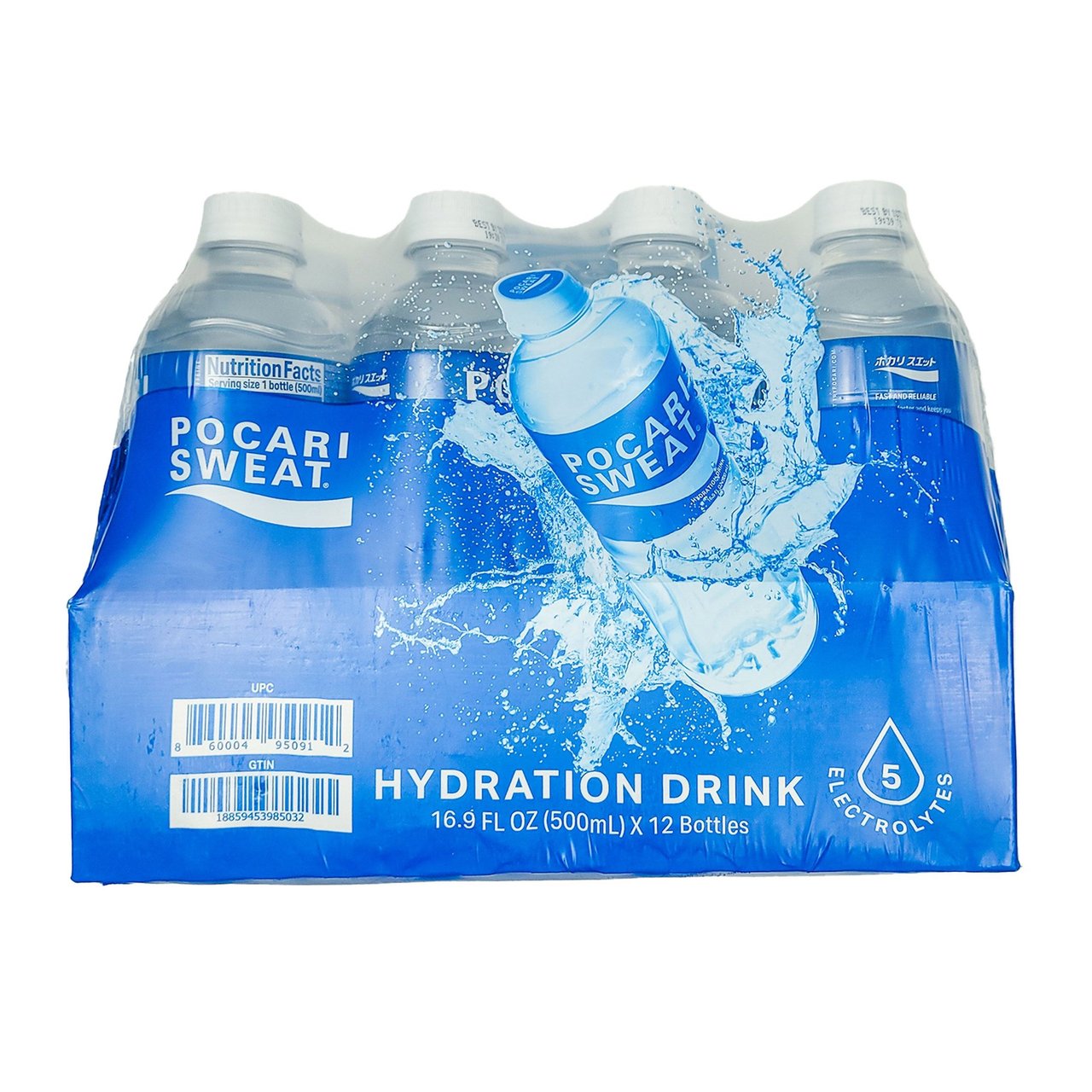 Pocari Sweat Hydration Drink 12/16.9 oz - Image 1