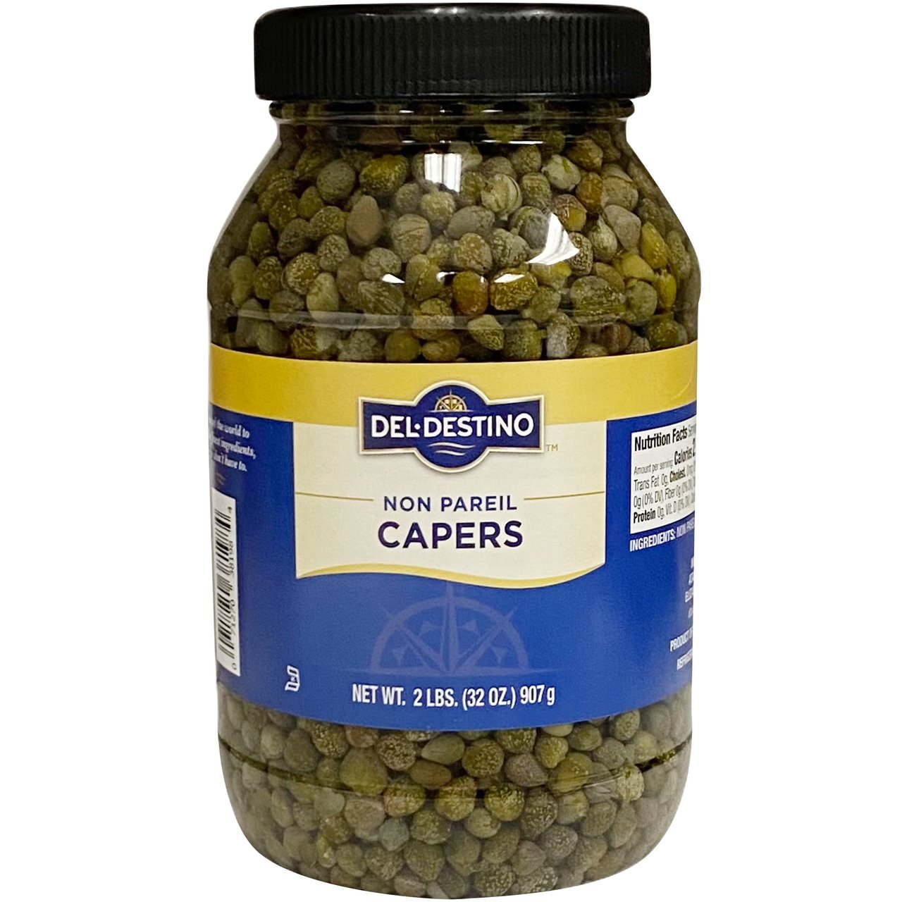 Del Destino Non Pareil Capers, 2 lb / 32 oz - Image 1