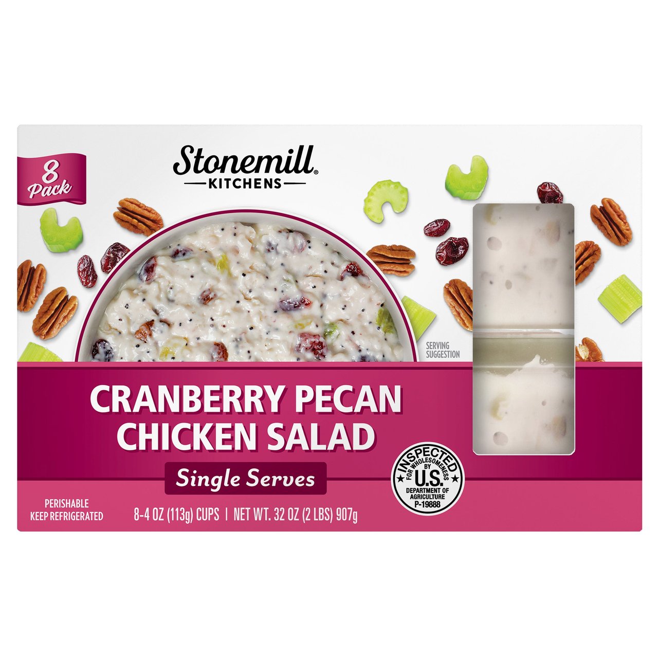 Stonemill Kitchens Cranberry Pecan Chicken Salad 8/4 oz - Image 1