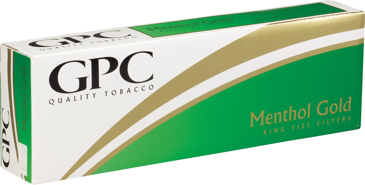 GPC Gold Menthol Cigarettes