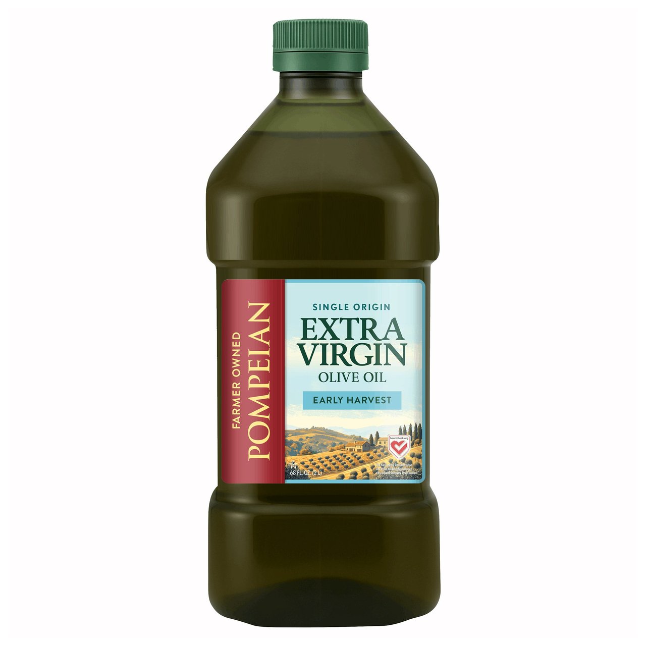 Pompeian Early Harvest Extra Virgin Olive Oil, 2 L - Image 1