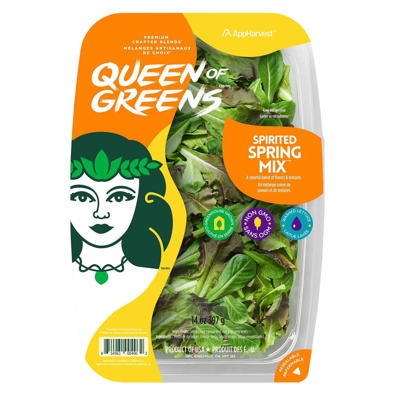 Spring Mix Greenhouse Grown 14 oz