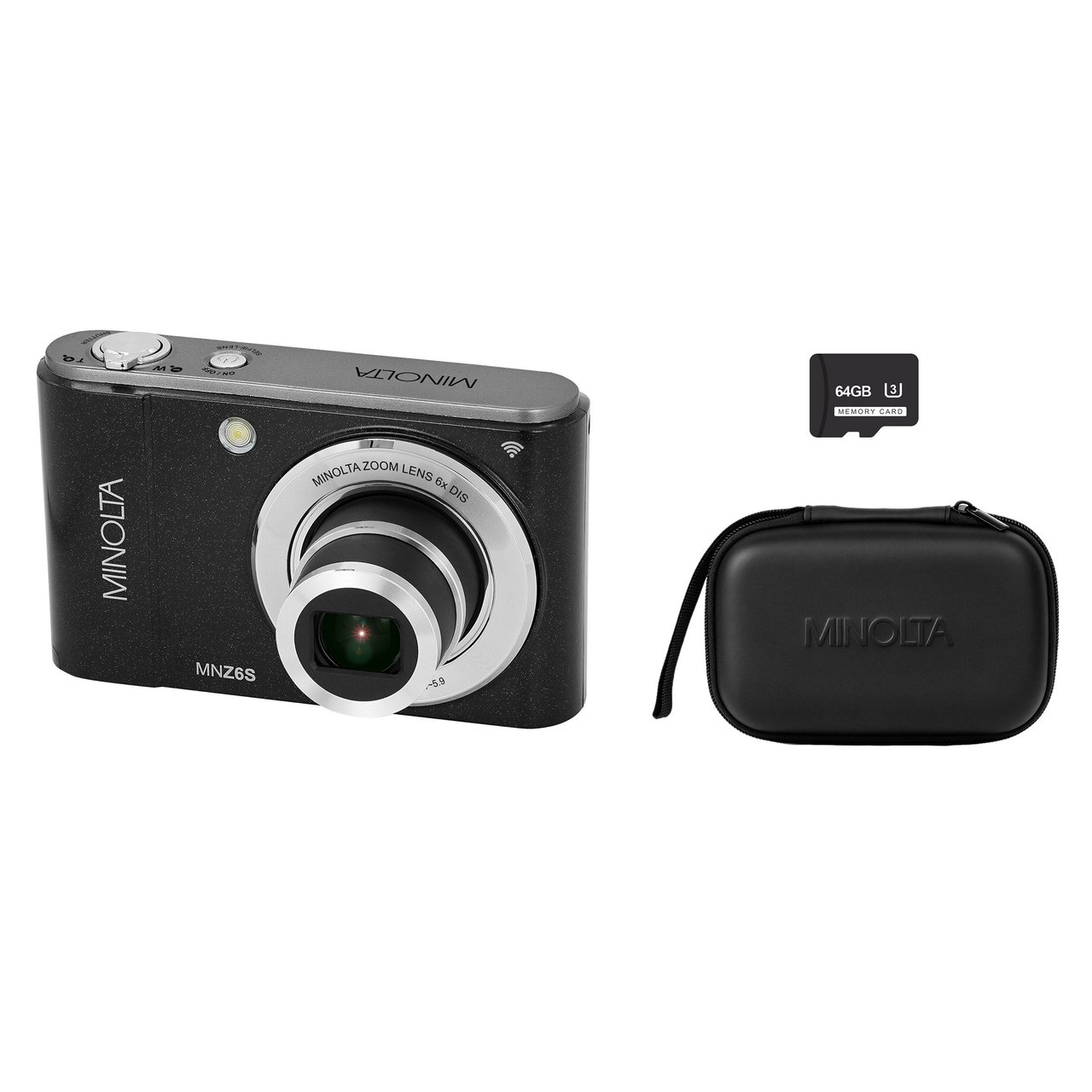 MINOLTA MNZ6S 72MP POINT AND SHOOT DIGITAL CAMERA - Image 1