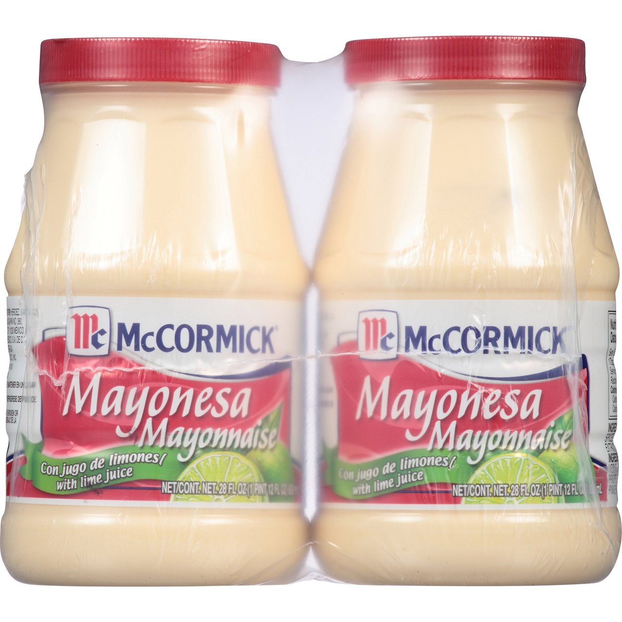 McCormick Mayonesa Mayonnaise with Lime Juice, 28 fl oz, 2 ct - Image 1