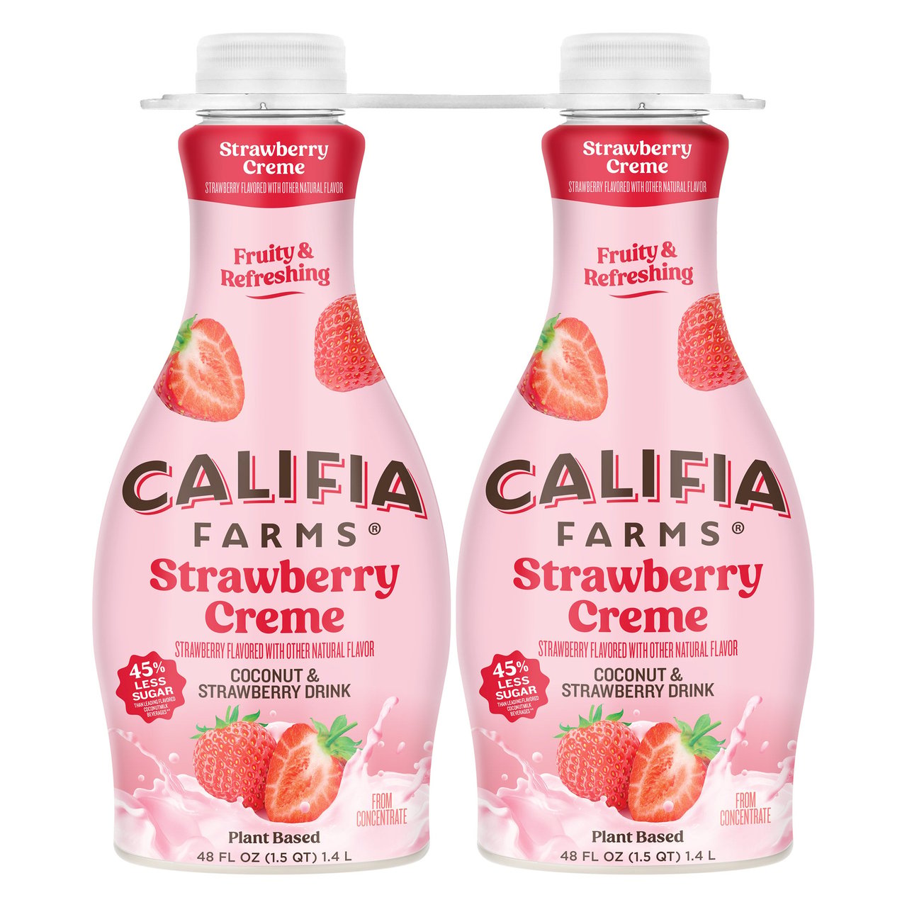 Califia Farms Strawberry Creme 2/48 oz - Image 1